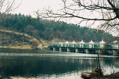 Старые заводы гидроэлектроэнергии стоковое фото Старые заводы гидроэлектроэнергии стоковое фото