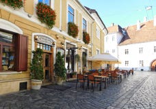 Старый городок Cluj Napoca стоковое изображение rf Старый городок Cluj Napoca стоковое изображение rf