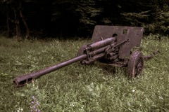 Старым винтажным декоративным военным война используемая карамболем стоковая фотография Старым винтажным декоративным военным война используемая карамболем стоковая фотография
