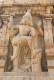 Статуя диаграммы танцев внутри виска Brihadishwara в Tanjore (Thanjavur) в Tamil Nadu - Индии стоковые фото Статуя диаграммы танцев внутри виска Brihadishwara в Tanjore (Thanjavur) в Tamil Nadu - Индии стоковые фото