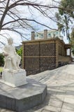 Статуя принца Альберта, позже короля Эдвард VII, домом таможен Geelong стоковое изображение rf Статуя принца Альберта, позже короля Эдвард VII, домом таможен Geelong стоковое изображение rf
