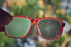 Стекло глаза изолированное на предпосылке bokeh стоковые изображения Стекло глаза изолированное на предпосылке bokeh стоковые изображения