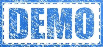 Стиля grunge демонстрации избитая фраза голубого затрапезная иллюстрация вектора Стиля grunge демонстрации избитая фраза голубого затрапезная иллюстрация вектора