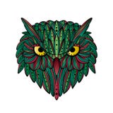 Сторона сыча вектора нарисованная рукой Искусство Zentangle Этническая сделанная по образцу иллюстрация для antistress книжка-рас бесплатная иллюстрация Сторона сыча вектора нарисованная рукой Искусство Zentangle Этническая сделанная по образцу иллюстрация для antistress книжка-рас бесплатная иллюстрация