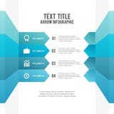 Стрелка Infographic иллюстрация вектора Стрелка Infographic иллюстрация вектора