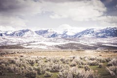 Сцена горы пустыни стоковая фотография rf Сцена горы пустыни стоковая фотография rf