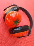 Таймер Pomodoro - механический томат сформировал таймер кухни для варить, изучать и работы стоковая фотография Таймер Pomodoro - механический томат сформировал таймер кухни для варить, изучать и работы стоковая фотография