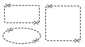 талон граници Стоковая Фотография RF талон граници Стоковая Фотография RF