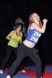 Танец Zumba стоковая фотография Танец Zumba стоковая фотография