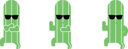 Танцуя иллюстрация gangnam кактуса crafteroks бесплатная иллюстрация Танцуя иллюстрация gangnam кактуса crafteroks бесплатная иллюстрация