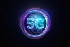 Творческая предпосылка, надпись 5G на предпосылке глобуса Концепция сети 5G, высокоскоростная иллюстрация вектора Творческая предпосылка, надпись 5G на предпосылке глобуса Концепция сети 5G, высокоскоростная иллюстрация вектора