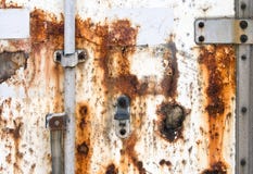 текстура части двери грузового контейнера старая заржаветая Стоковое Фото текстура части двери грузового контейнера старая заржаветая Стоковое Фото