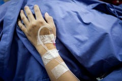 Терпеливая рука стоковые фотографии rf Терпеливая рука стоковые фотографии rf
