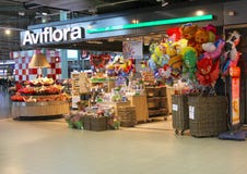Торговый центр площади Schiphol сувениров магазина флориста, авиапорт Schiphol, Нидерланды Стоковое фото RF Торговый центр площади Schiphol сувениров магазина флориста, авиапорт Schiphol, Нидерланды Стоковое фото RF