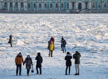 Торошения на реке Neva стоковое фото Торошения на реке Neva стоковое фото