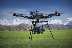 Трутень камеры стоковые изображения rf Трутень камеры стоковые изображения rf