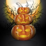 тыквы 3 halloween Стоковые Фотографии RF тыквы 3 halloween Стоковые Фотографии RF