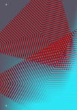 Ультрамодная красочная крышка бесплатная иллюстрация Ультрамодная красочная крышка бесплатная иллюстрация