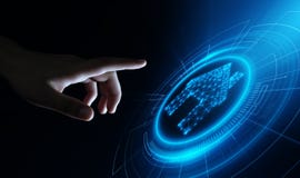 Умная система управления домашней автоматизации Концепция интернета технологии нововведения стоковые изображения Умная система управления домашней автоматизации Концепция интернета технологии нововведения стоковые изображения