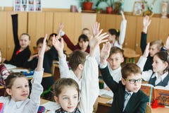Уроки школы в Украине стоковая фотография Уроки школы в Украине стоковая фотография