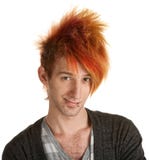 Усмехаться предназначенный для подростков с Mohawk Стоковое фото RF Усмехаться предназначенный для подростков с Mohawk Стоковое фото RF
