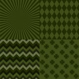 Установите с 4 предпосылками дня ` s St. Patrick Стоковое фото RF Установите с 4 предпосылками дня ` s St. Patrick Стоковое фото RF