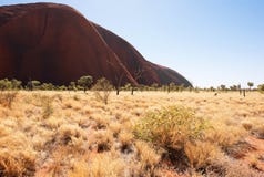 Утес Uluru Ayers, северные территории, Австралия стоковая фотография rf Утес Uluru Ayers, северные территории, Австралия стоковая фотография rf