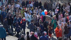Участники события полка русского действия бессмертные в военной форме Участники события полка русского действия бессмертные в военной форме