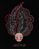 флористические волосы девушки Женщина с цветками в голове Дизайн лета взрослые молодые кровопролитное иллюстрация вектора флористические волосы девушки Женщина с цветками в голове Дизайн лета взрослые молодые кровопролитное иллюстрация вектора