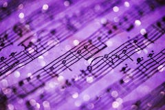 Фиолетовые примечания музыки Фиолетовые примечания музыки