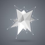 Форма вектора современная геометрическая Предпосылка полигона бесплатная иллюстрация Форма вектора современная геометрическая Предпосылка полигона бесплатная иллюстрация