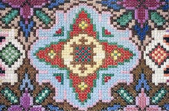 Фото поверхности ковра handmade стоковое изображение Фото поверхности ковра handmade стоковое изображение