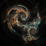 фракталь пламени компьютера абстрактного искусства искусственная произвела вортекс изображения итеративный иллюстрация вектора фракталь пламени компьютера абстрактного искусства искусственная произвела вортекс изображения итеративный иллюстрация вектора