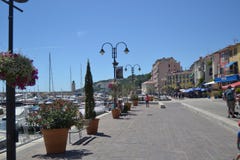 Франция В порте Cassis стоковое фото rf Франция В порте Cassis стоковое фото rf