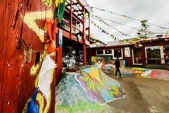 Фритаун Christiania, коммуна анархиста и частично автономная преднамеренная община стоковые изображения Фритаун Christiania, коммуна анархиста и частично автономная преднамеренная община стоковые изображения