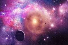 Художественная галактика, планеты, звезды в галактике межзвёздного облака - элементы этого изображения поставленные NASA иллюстрация вектора Художественная галактика, планеты, звезды в галактике межзвёздного облака - элементы этого изображения поставленные NASA иллюстрация вектора
