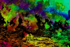Художественное произведение мультимедиа, слой конспекта красочный художественный покрашенный в голубой, зеленой, желтой, пурпурно стоковая фотография Художественное произведение мультимедиа, слой конспекта красочный художественный покрашенный в голубой, зеленой, желтой, пурпурно стоковая фотография
