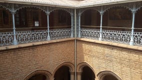 Художественное произведение на дворце Banglaore, Bengaluru, Индии стоковые фотографии rf Художественное произведение на дворце Banglaore, Bengaluru, Индии стоковые фотографии rf