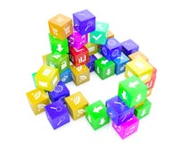 цвет 3d cubes иллюстрация бесплатная иллюстрация цвет 3d cubes иллюстрация бесплатная иллюстрация