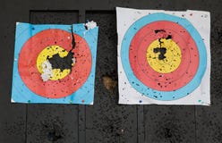 цели archery стоковые изображения rf цели archery стоковые изображения rf