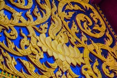 Церковь северной архитектуры тайская сделанная по образцу стоковое изображение Церковь северной архитектуры тайская сделанная по образцу стоковое изображение