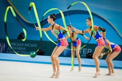 Чемпионат мира звукомерной гимнастики стоковая фотография Чемпионат мира звукомерной гимнастики стоковая фотография