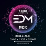Шаблон партии музыки клуба EDM, рогулька танцев, брошюра Плакат знамени звука клуба партии ночи бесплатная иллюстрация Шаблон партии музыки клуба EDM, рогулька танцев, брошюра Плакат знамени звука клуба партии ночи бесплатная иллюстрация