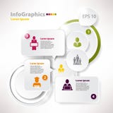 Шаблон современной речи пузыря вектора стиля infographic иллюстрация штока Шаблон современной речи пузыря вектора стиля infographic иллюстрация штока