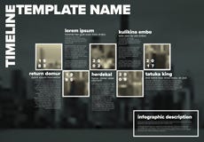 Шаблон временной последовательности по Infographic вектора с фото бесплатная иллюстрация Шаблон временной последовательности по Infographic вектора с фото бесплатная иллюстрация