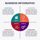 Шаблон дела infographic иллюстрация вектора Шаблон дела infographic иллюстрация вектора