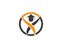 Шаблон логотипа образования бесплатная иллюстрация Шаблон логотипа образования бесплатная иллюстрация