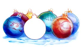 Шарики Christmass иллюстрация штока Шарики Christmass иллюстрация штока