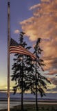 штат американского флага половинный стоковое фото rf штат американского флага половинный стоковое фото rf