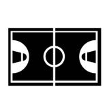 Вектор значка баскетбольной площадки иллюстрация вектора Вектор значка баскетбольной площадки иллюстрация вектора